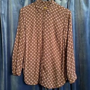 Talbots button down shirt